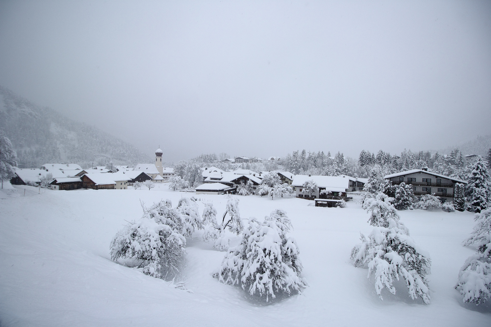 Winter in den Bergen - Stanzach im Lechtal -  17 12 17