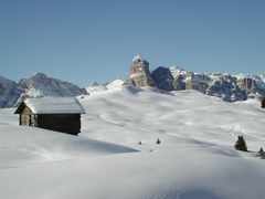 Winter in den Dolomiten