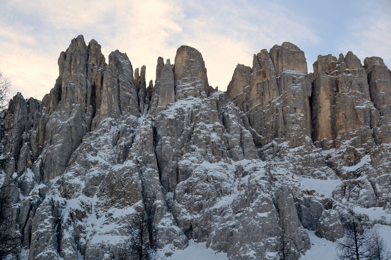 Winter in den Dolomiten - Latemar