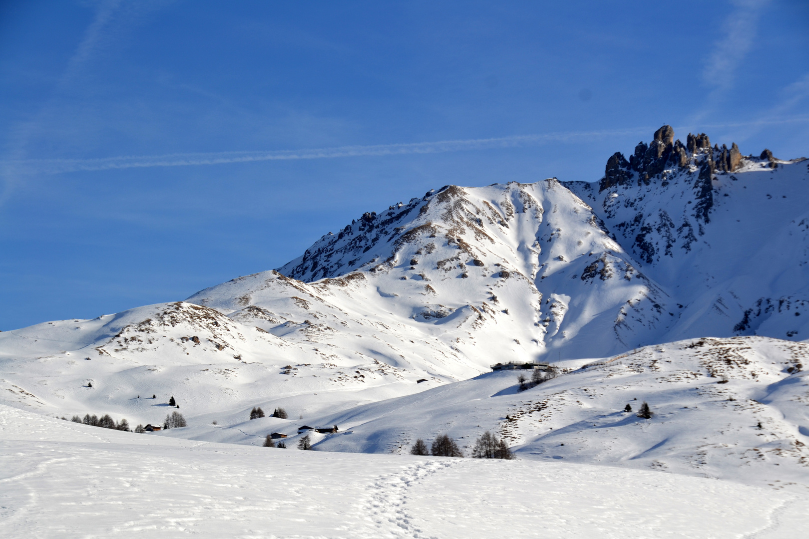 Winter in den Dolomiten - Seiser Alm