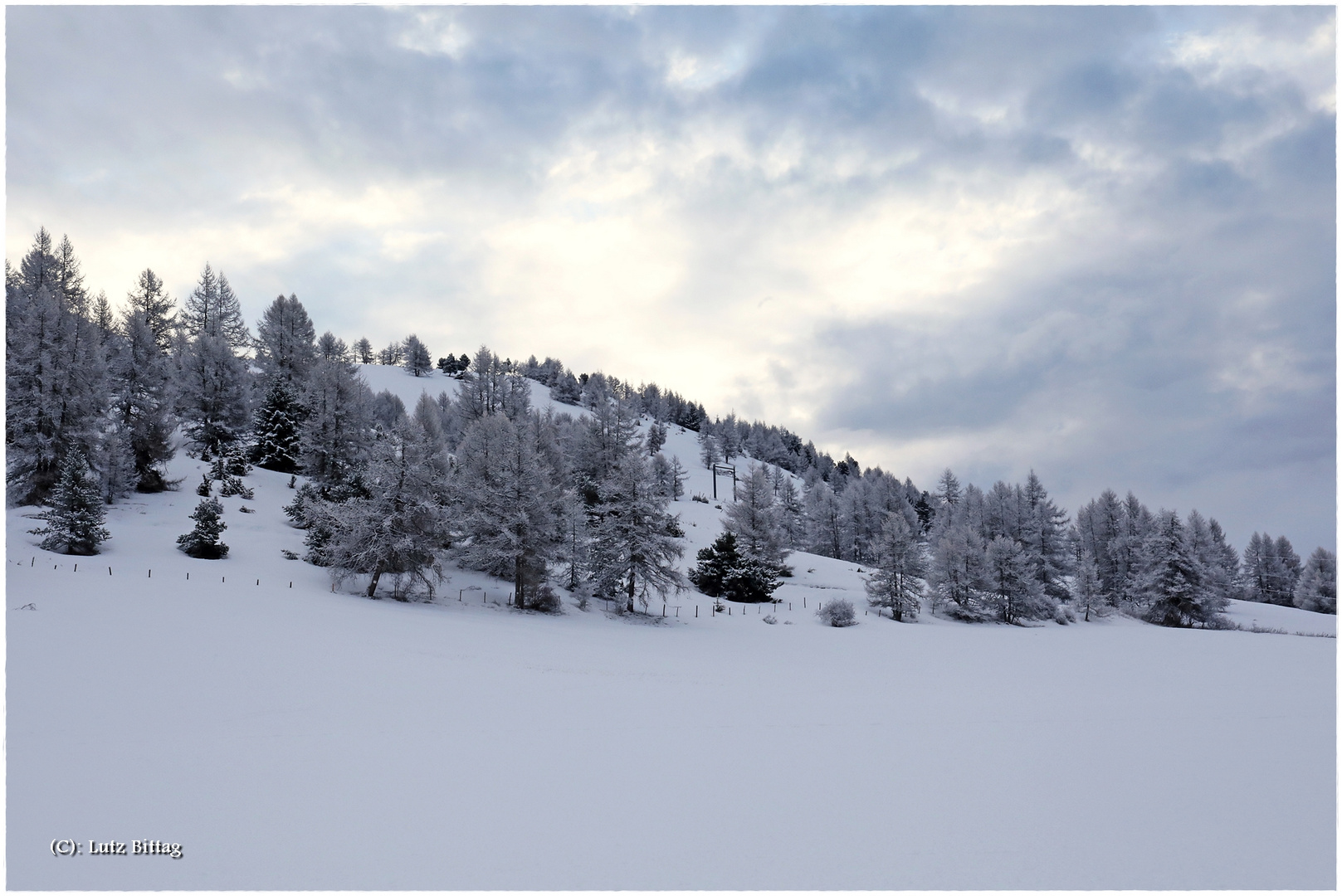 Winter in den französischen Seealpen