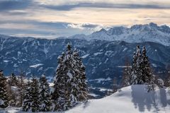 Winter in den Karnischen Alpen