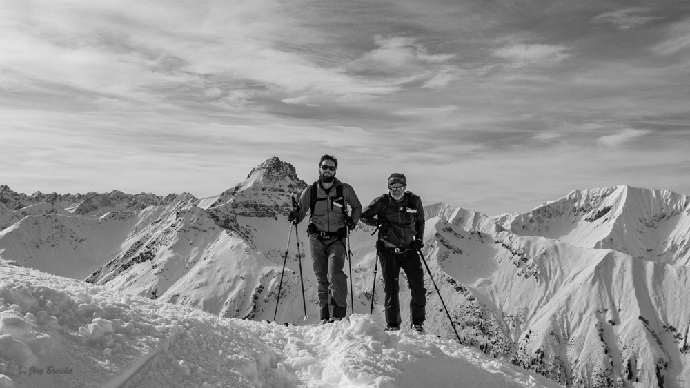 Winter in den Lechtaler Alpen