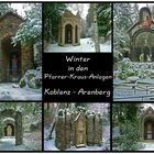 Winter in den Pfarrer-Kraus-Anlagen Koblenz-Arenberg