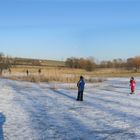 Winter in den Salzwiesen