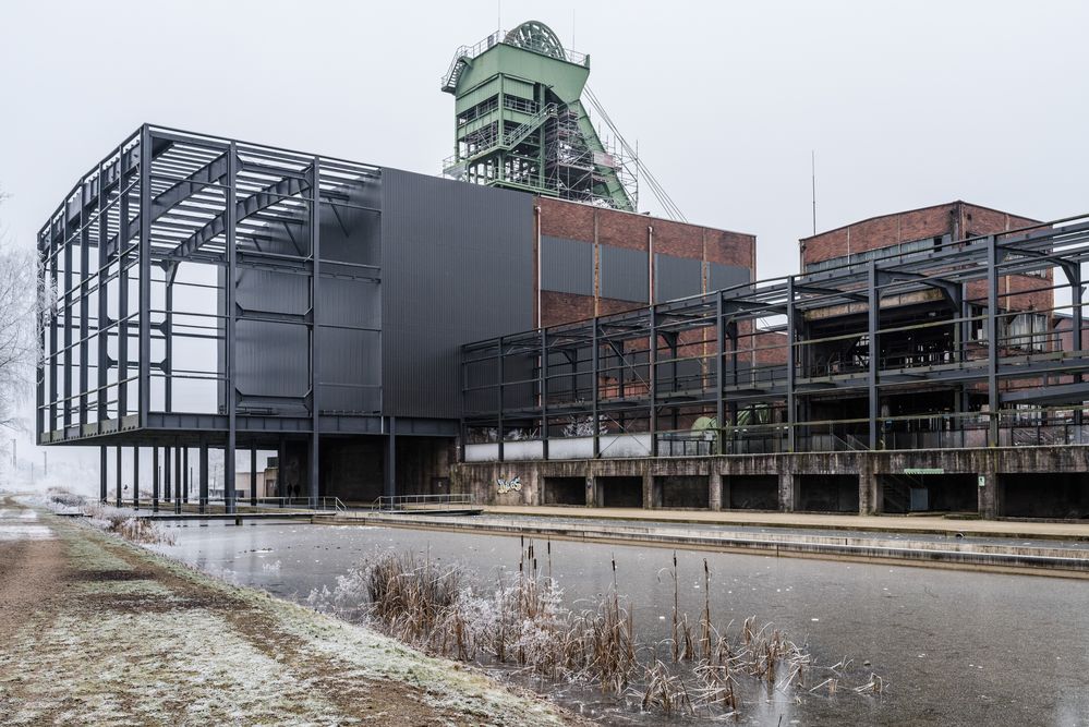 Winter in den Wassergärten Landsweiler-Reden