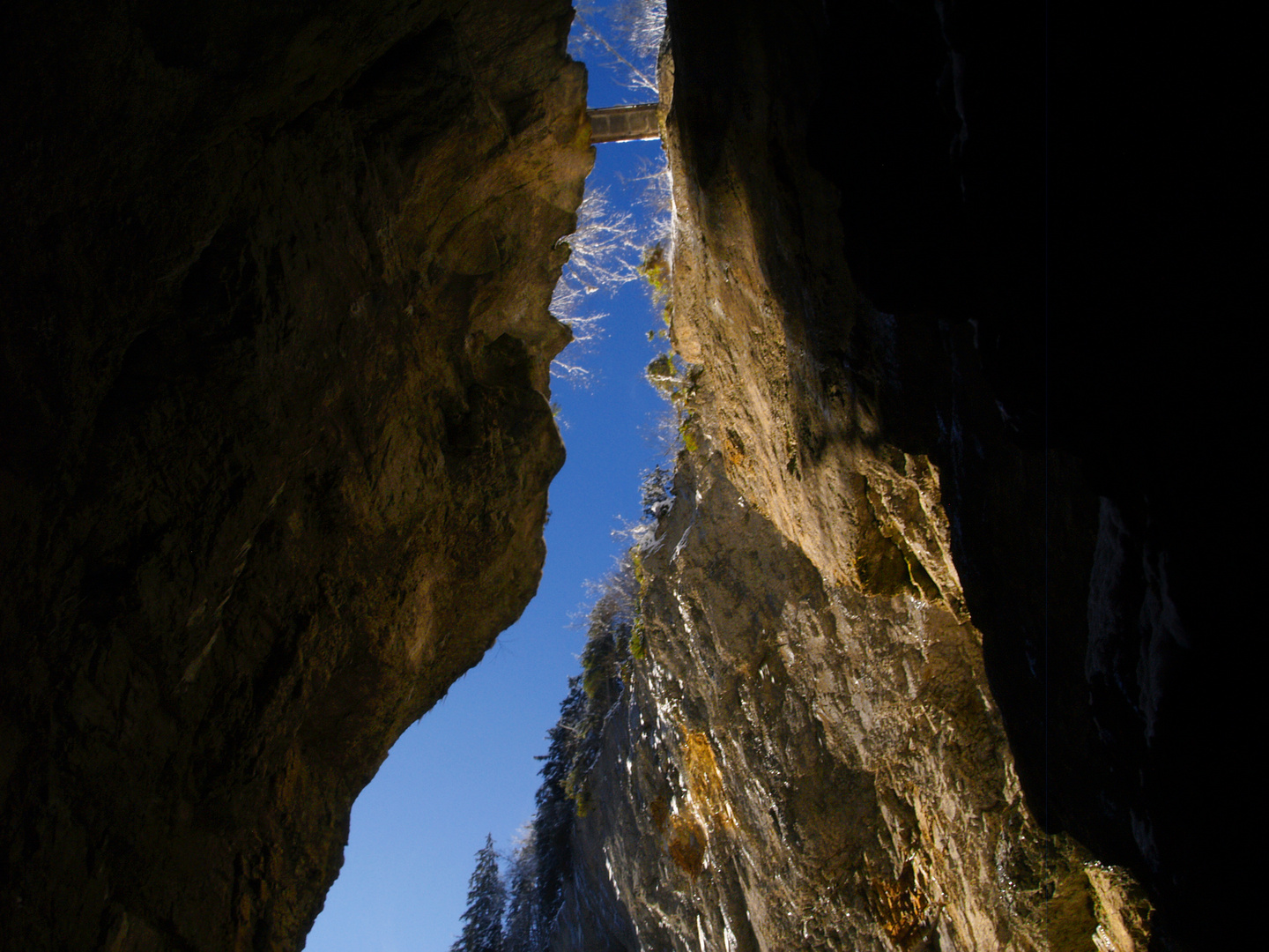 Winter in der Breitachklamm Oberstdorf Jan. 2012