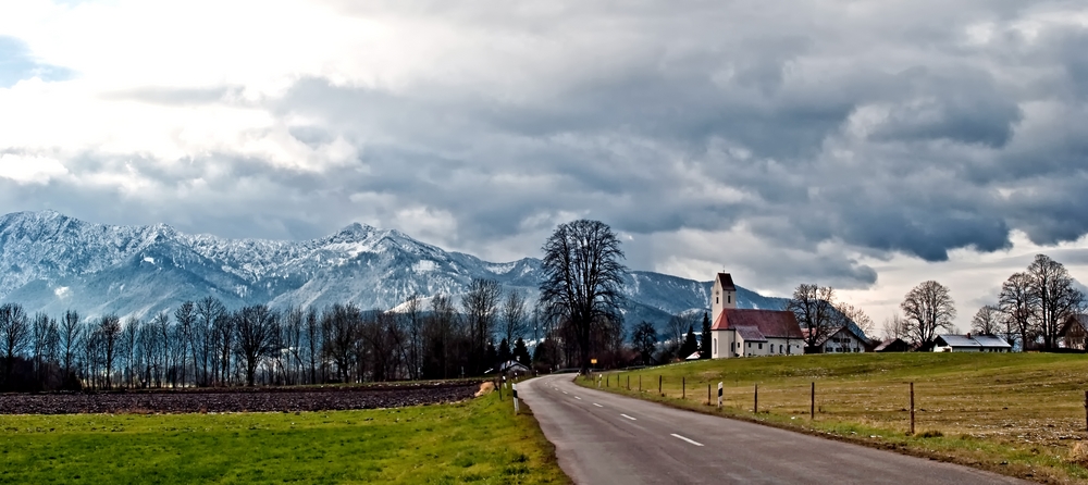 Winter in der Ferne