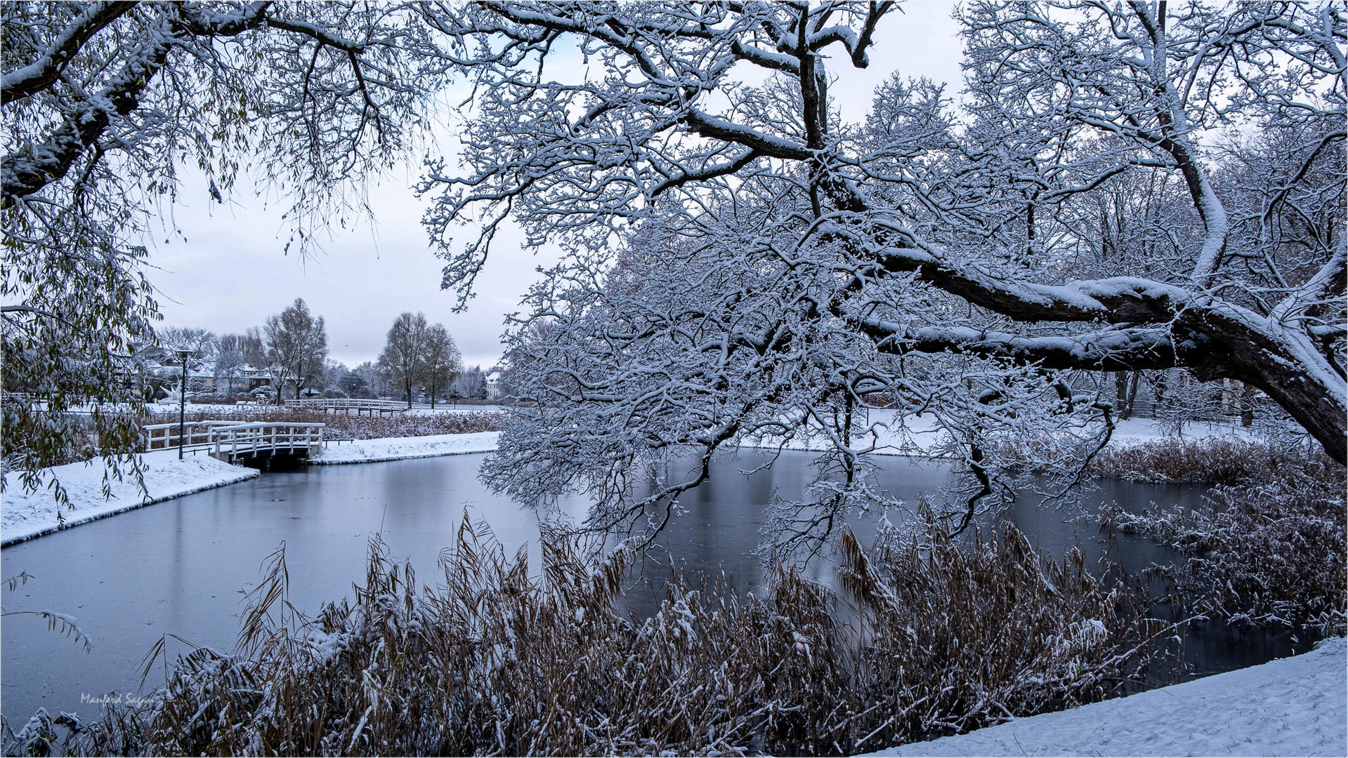 Winter in der Hansestadt am Strelasund... 