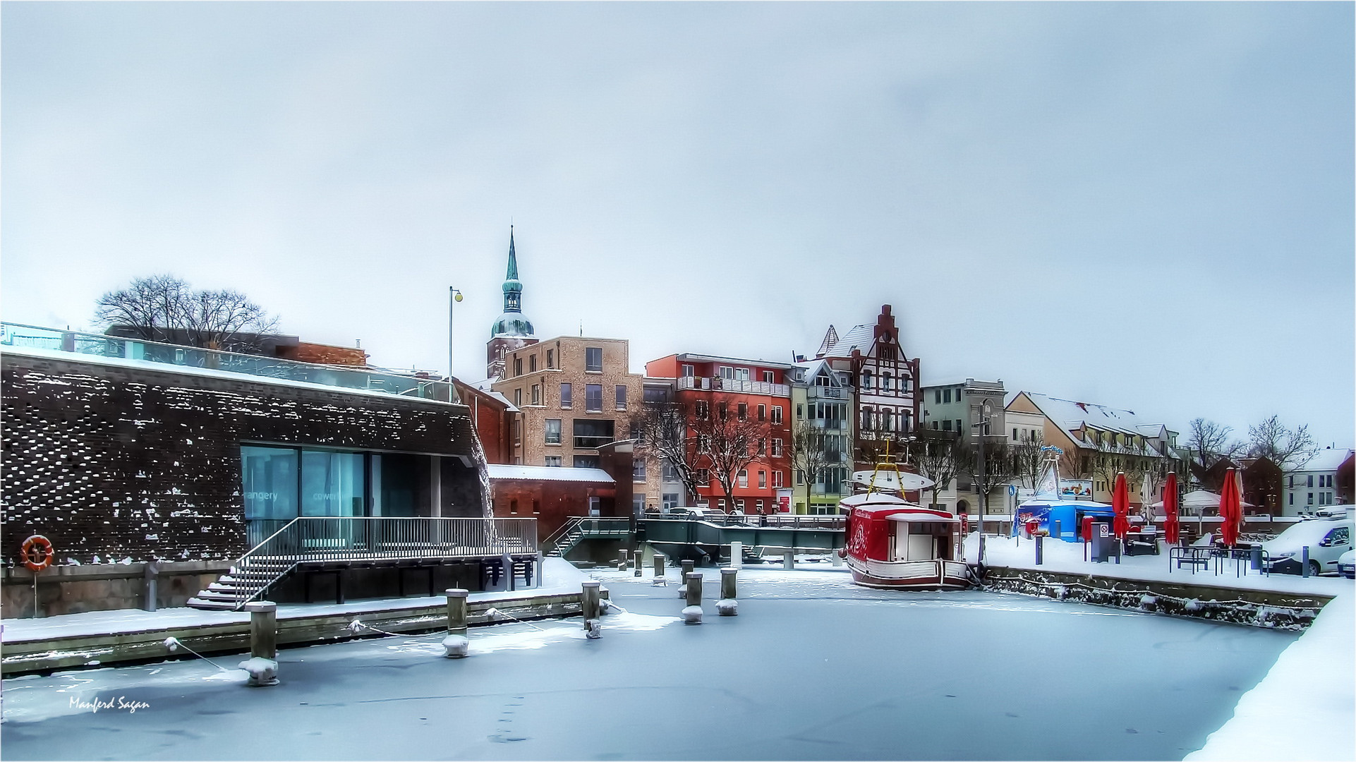 Winter in der Hansestadt Stralsund - ohne Grog und Glühwein... 