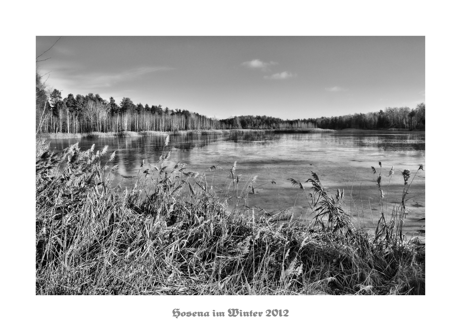 Winter in der Heimat