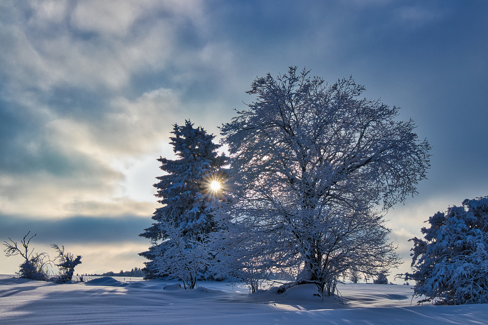 Winter in der Hochrhön