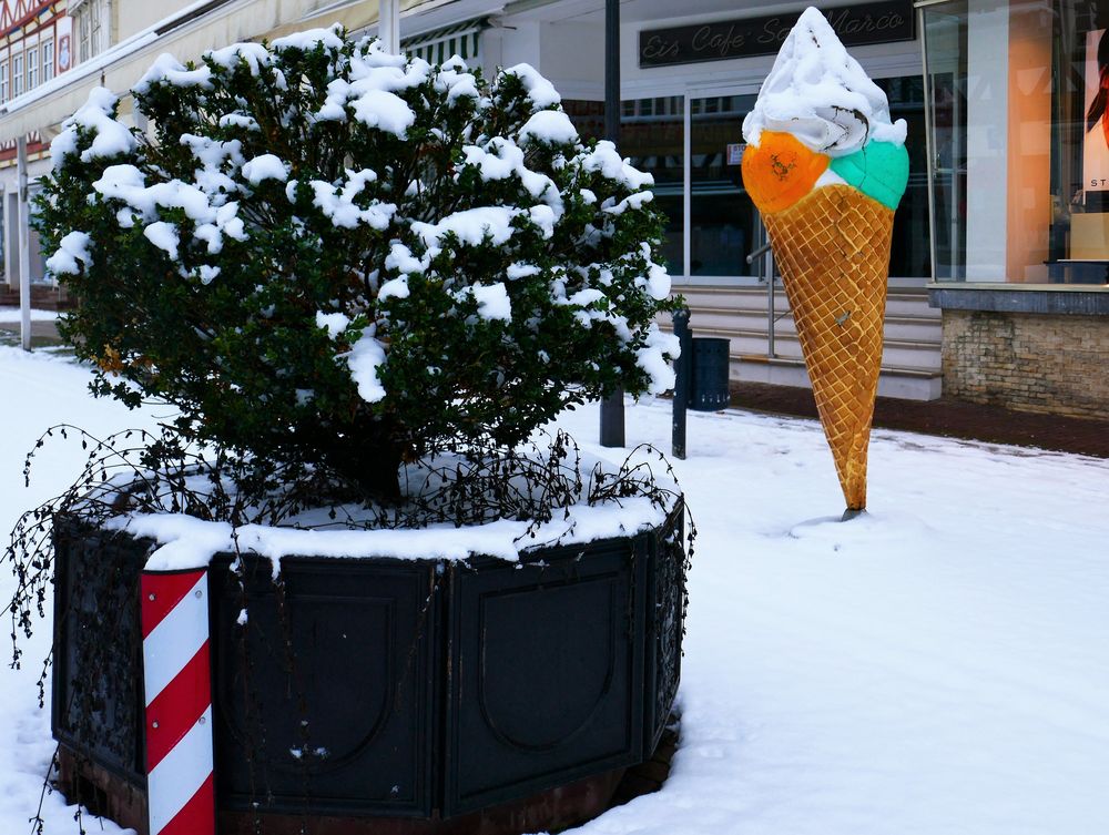 Winter in der Innenstadt