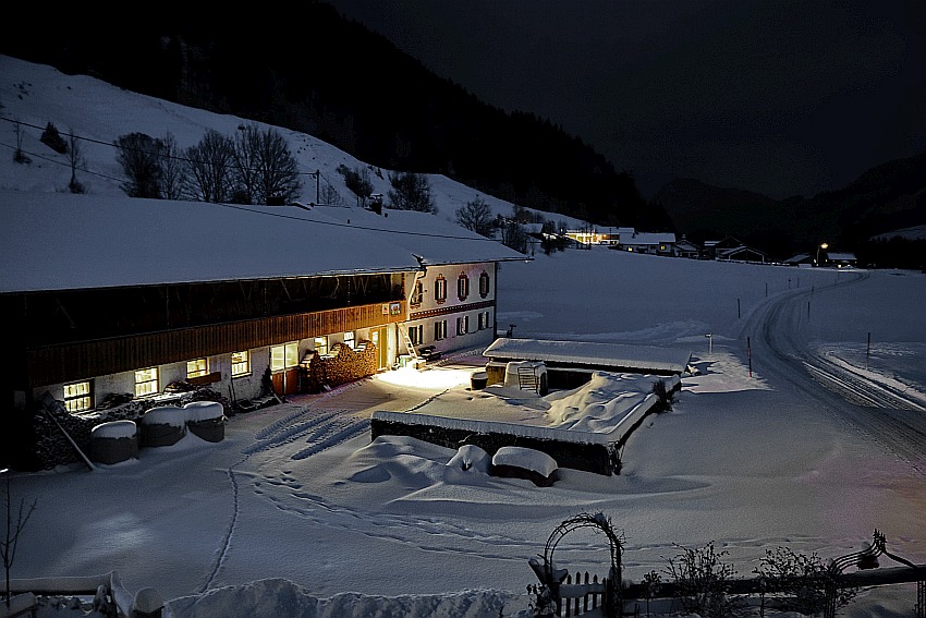 Winter in der Jachenau - Der Laichbauernhof