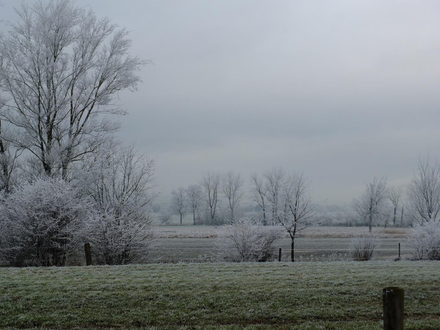 Winter in der Luft