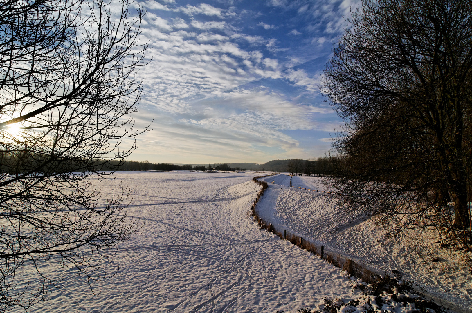 Winter in der Mintarder Ruhraue