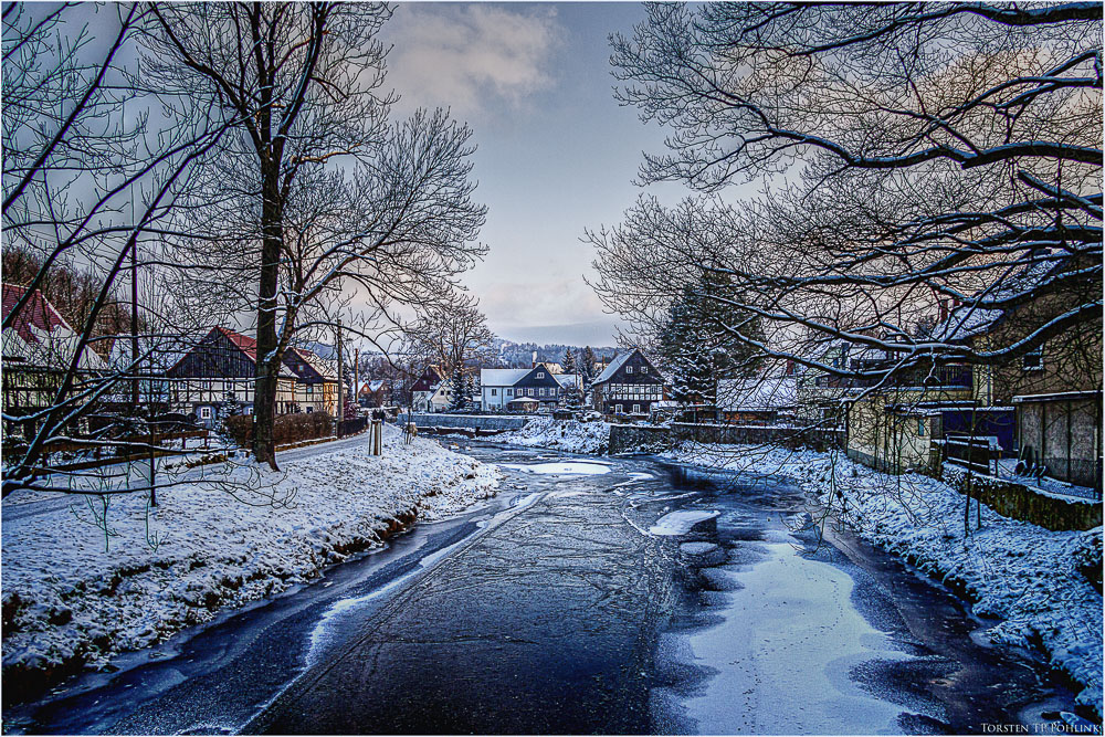 Winter in der Oberlausitz