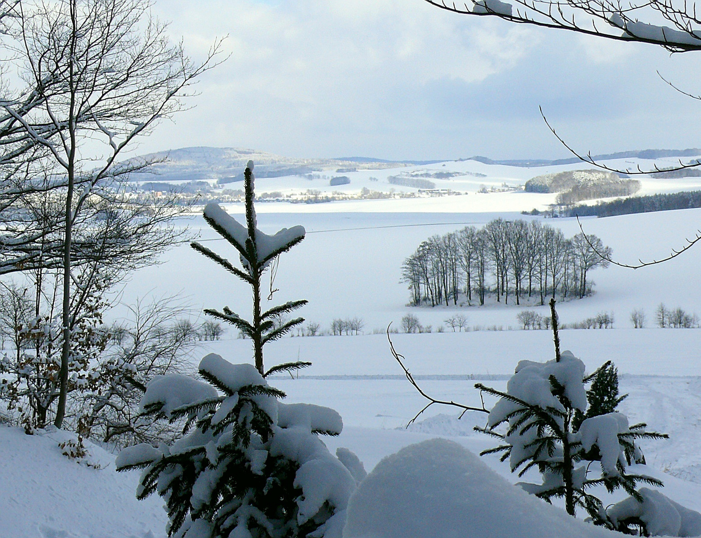 Winter in der Oberlausitz