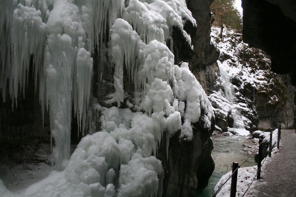 Winter in der Partnachklamm