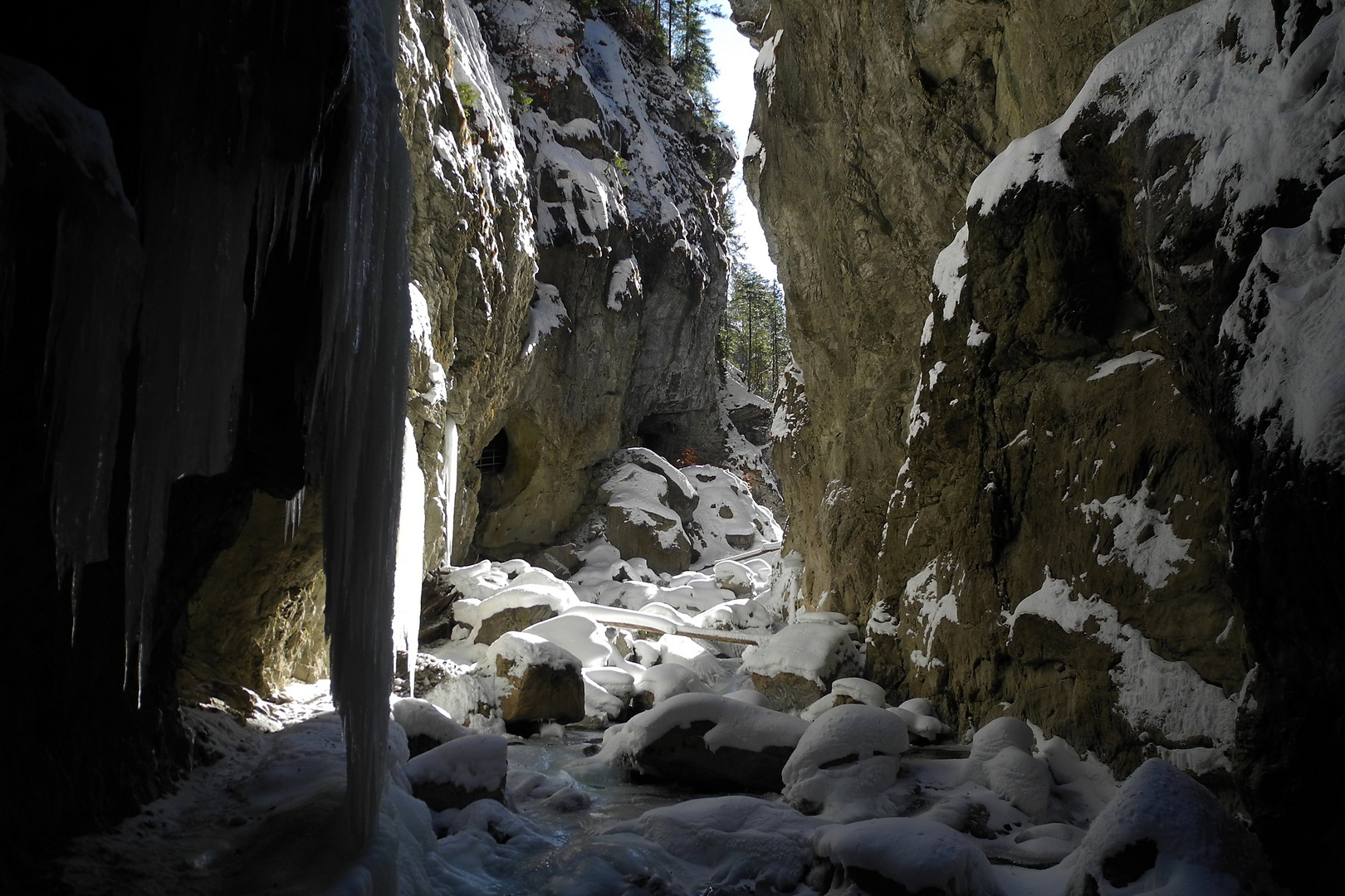 Winter in der Partnachklamm am 29.01.2017 (7)