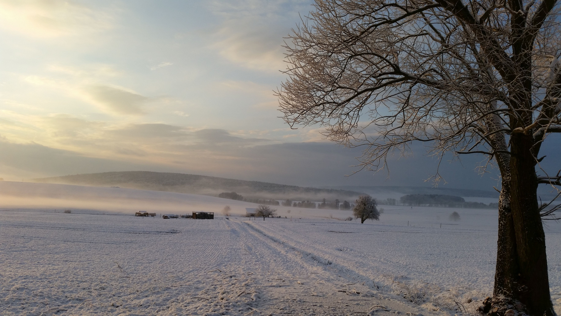 Winter in der Rhön