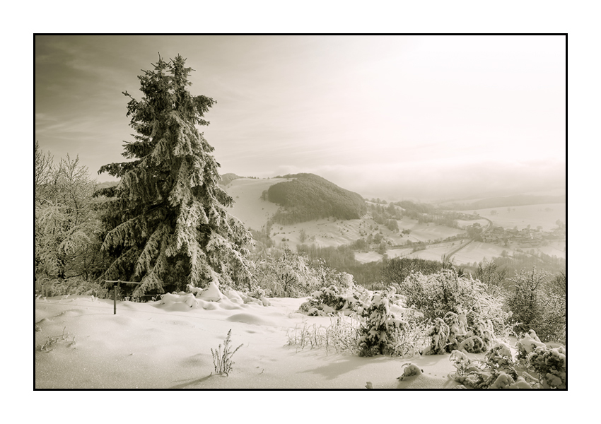 Winter in der Rhön