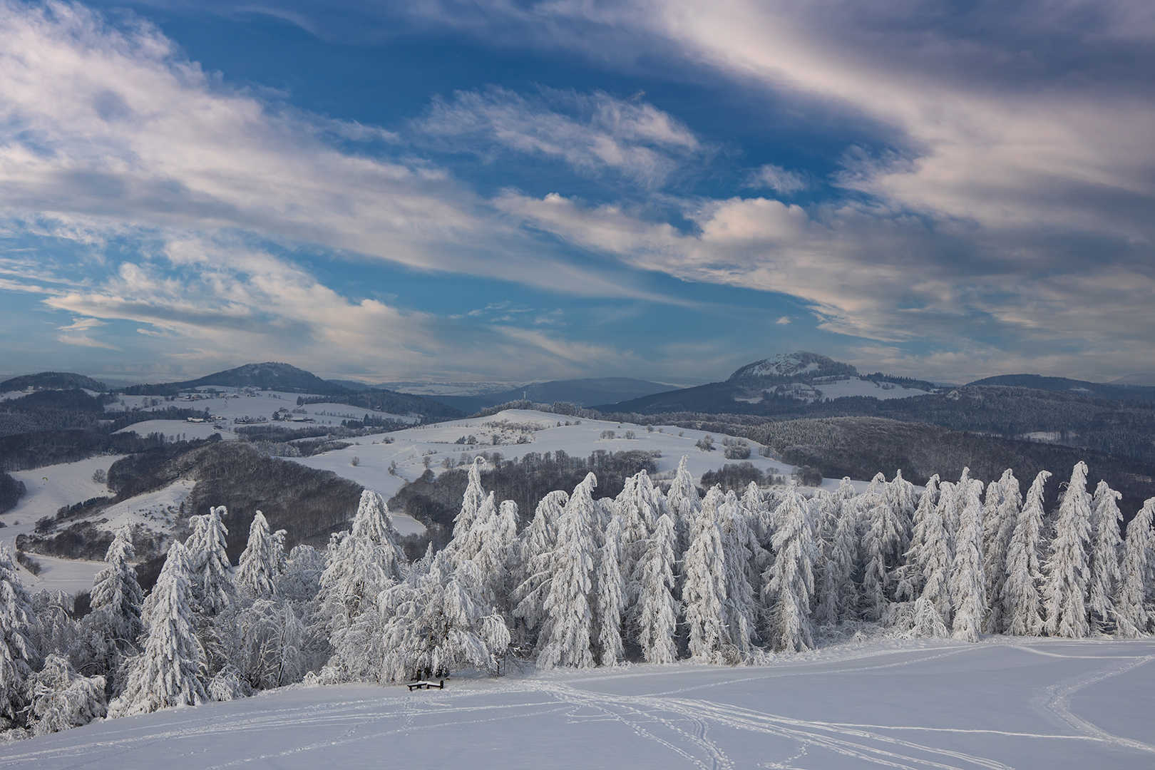 Winter in der Rhön