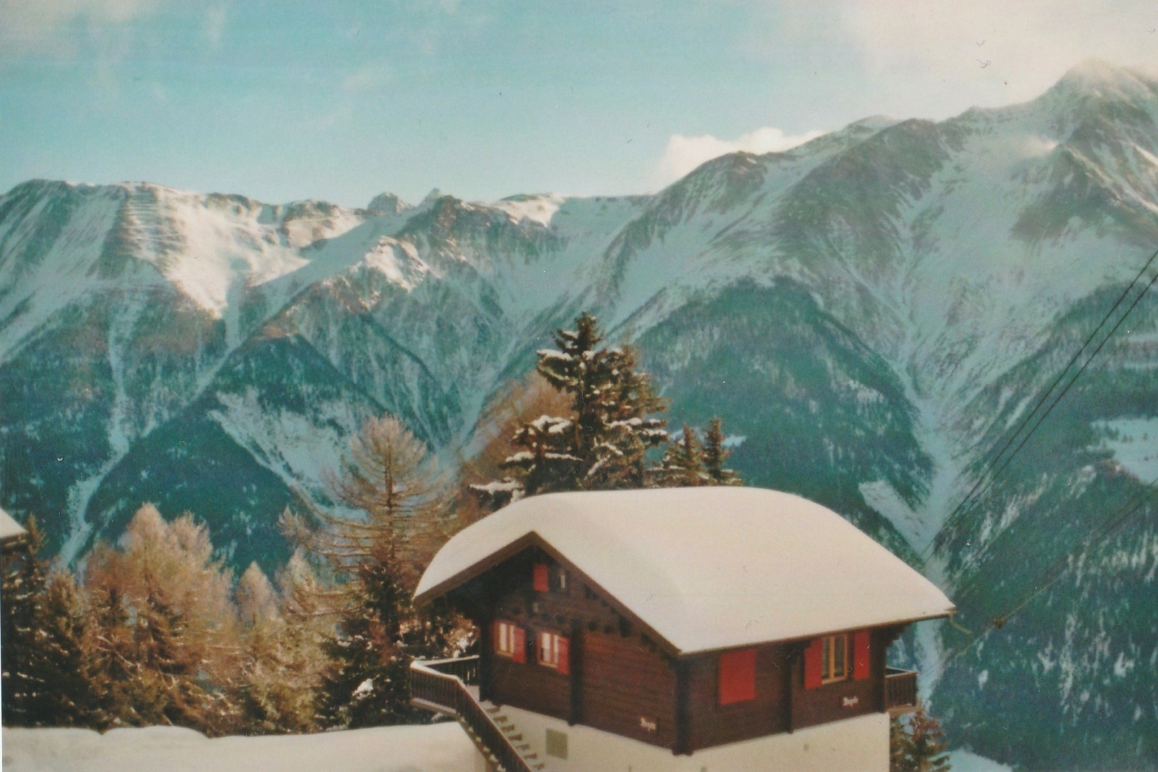 Winter in der Schweiz 