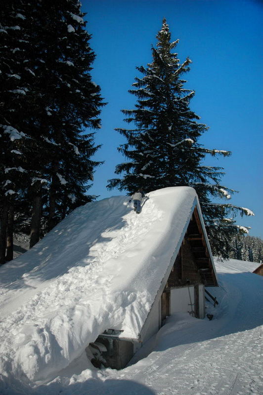 Winter in der Schweiz von René Koch