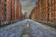 * Winter in der Speicherstadt *