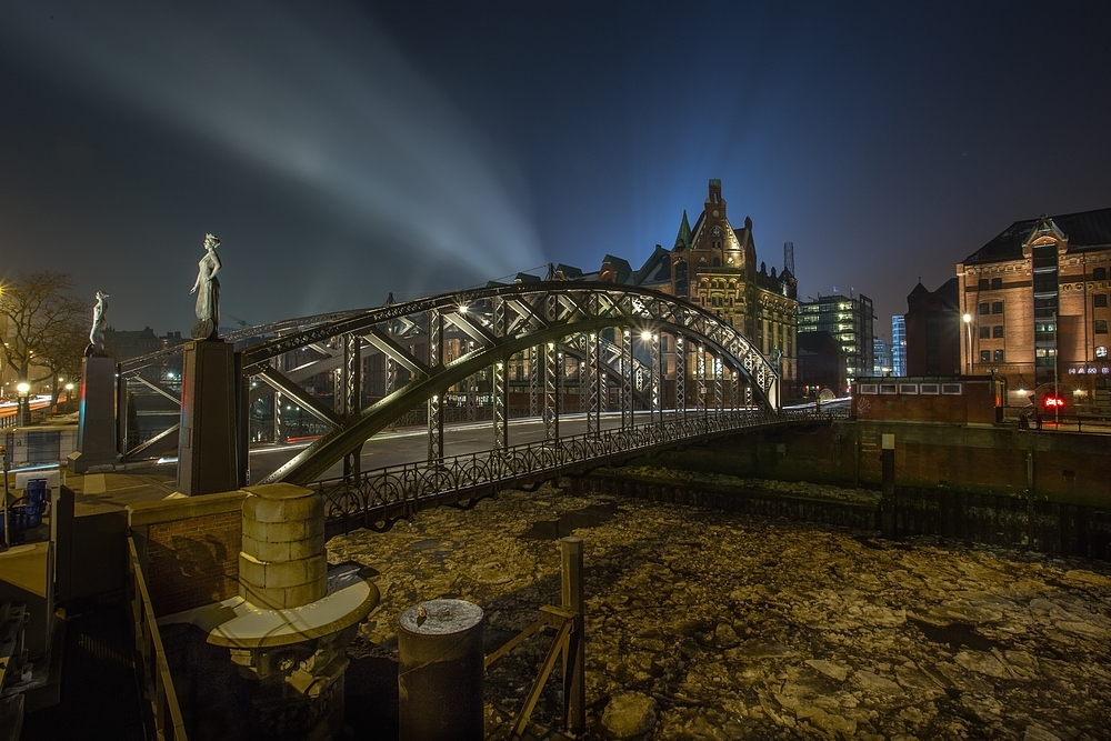 Winter in der Speicherstadt