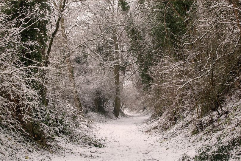 Winter in der Spermelhohle