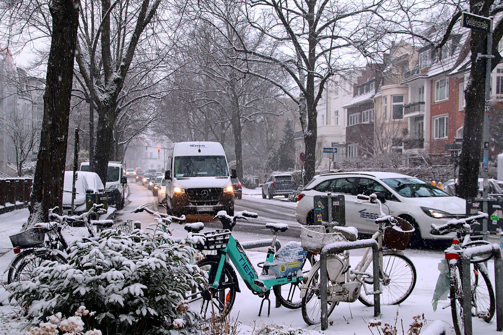 Winter in der Stadt