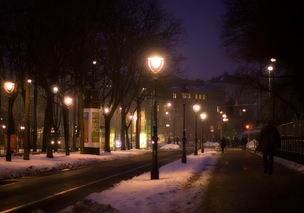 Winter in der Stadt