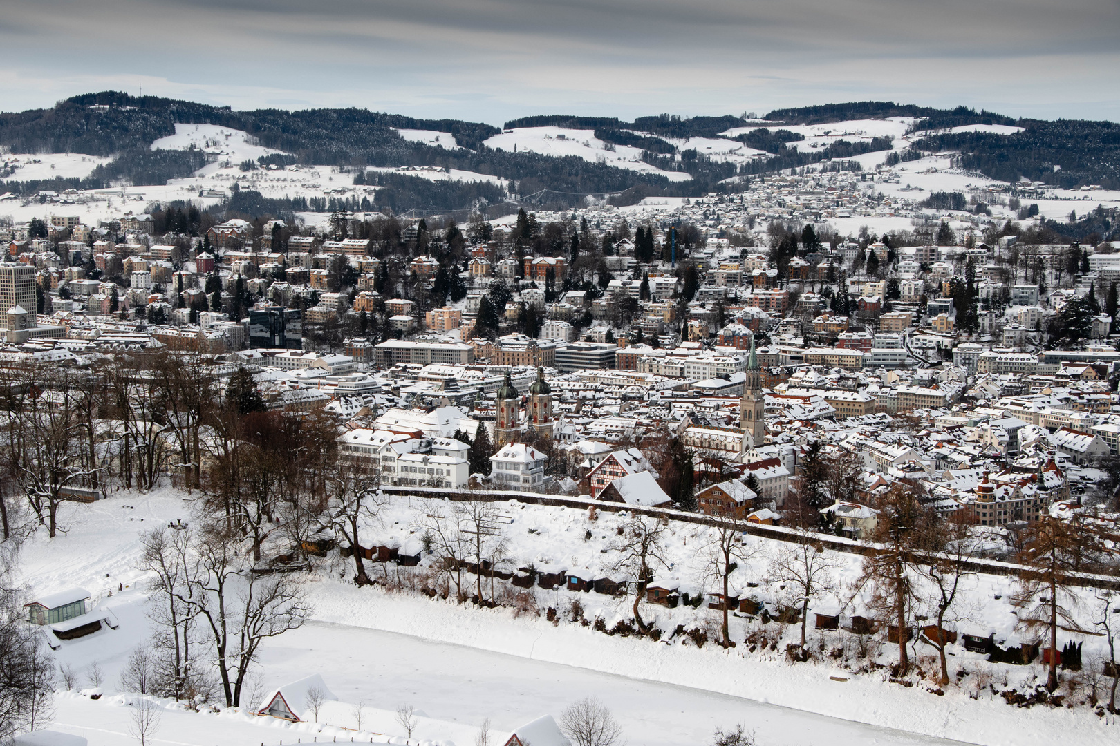  Winter in der Stadt St.Gallen