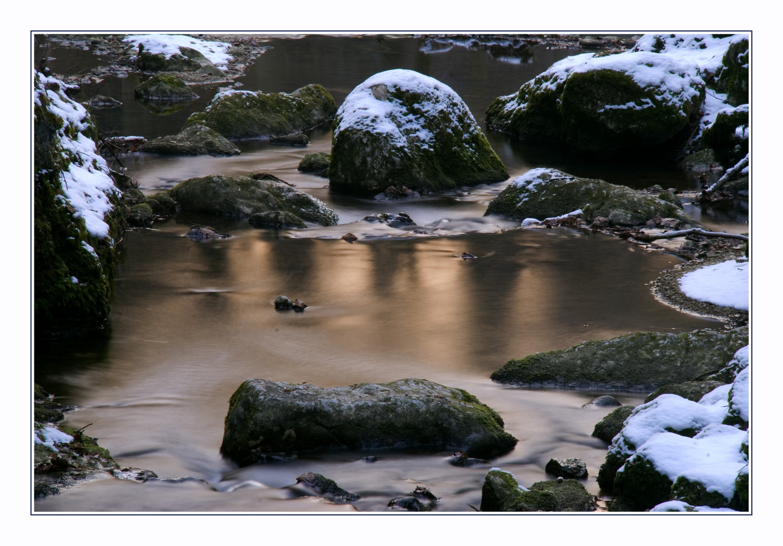 Winter in der Verenaschlucht