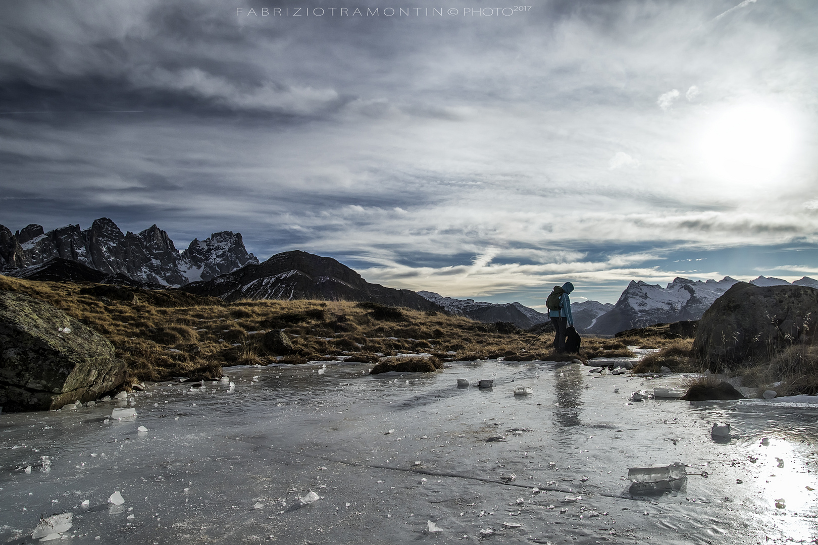 winter in dolomia