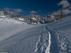 Winter in Dolomites