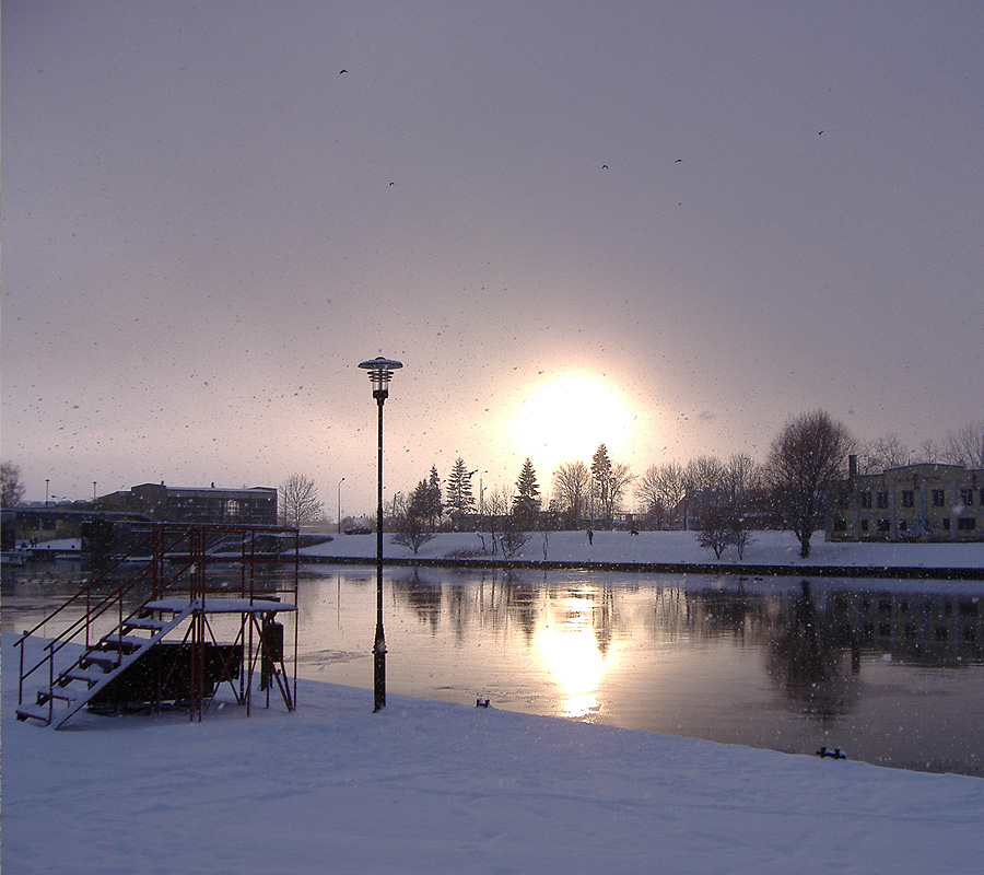 Winter in Elblag