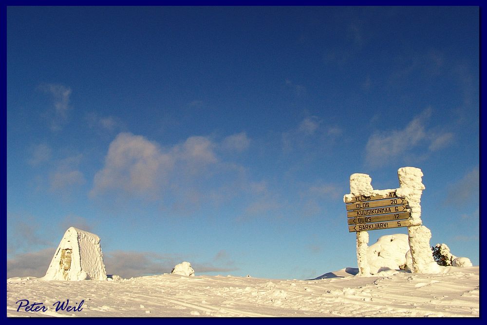 Winter in Finish Lapland