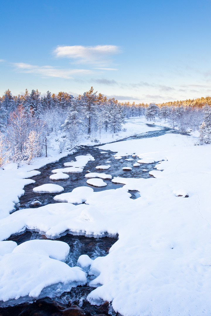 Winter in Finnland