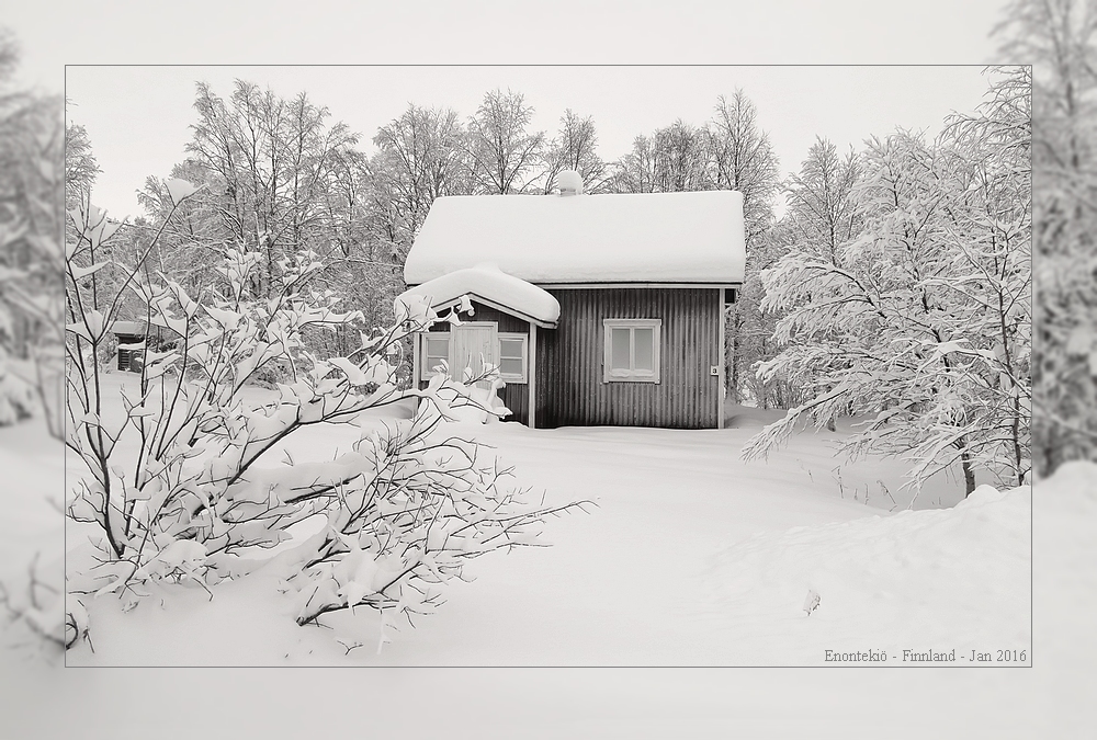 Winter in Finnland