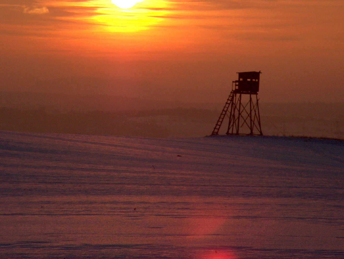 Winter in Flammen