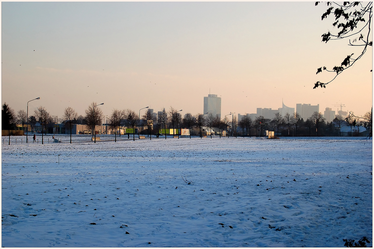 Winter in Floridsdorf