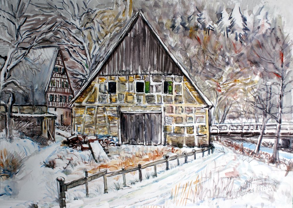 Winter in Franken