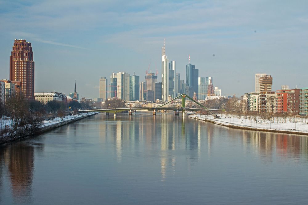 Winter in Frankfurt 2013