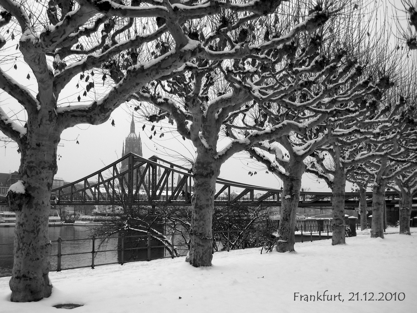 Winter in Frankfurt