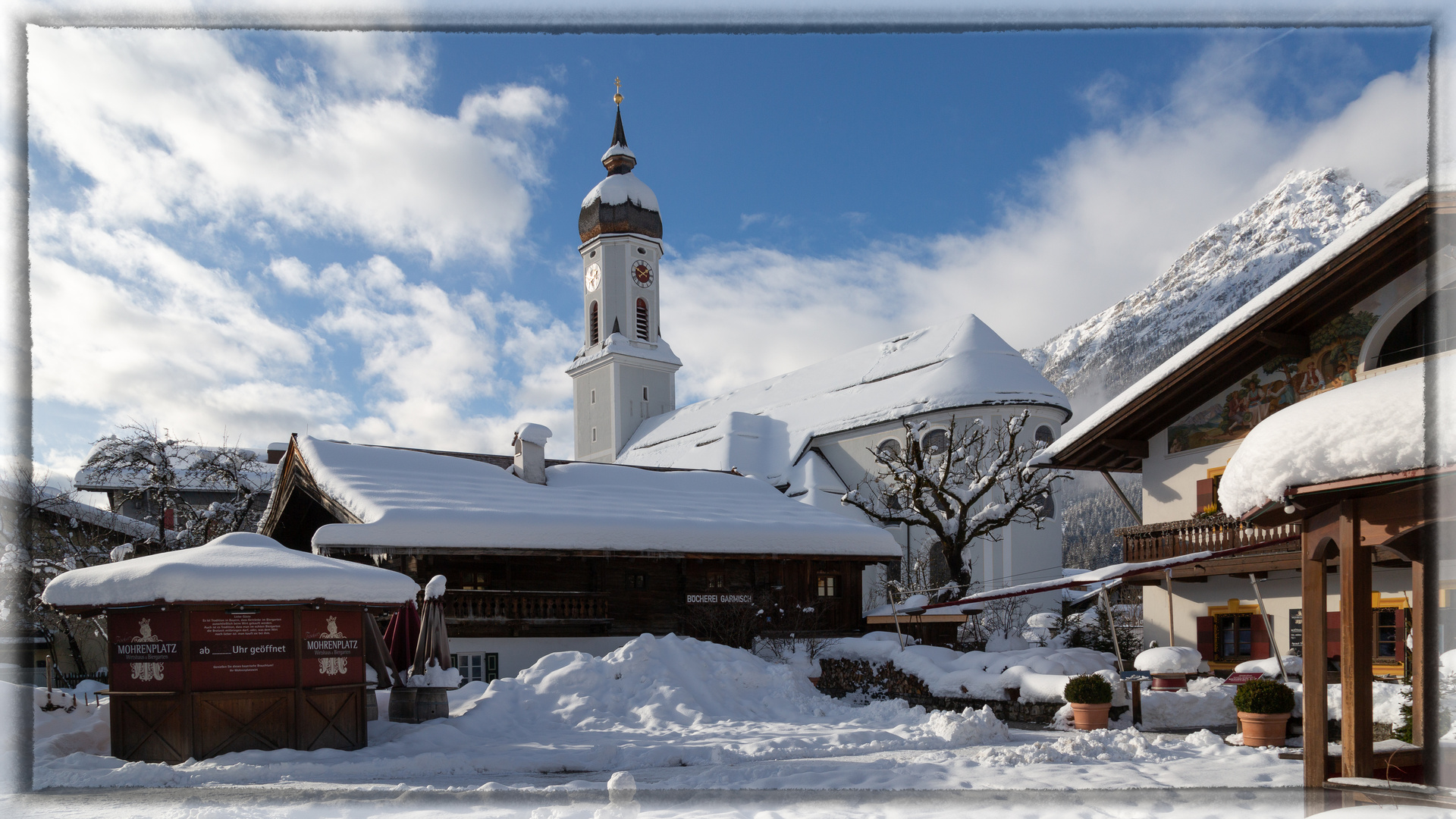 Winter in Garmisch-Partenkirchen