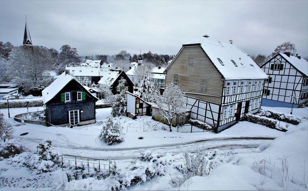 Winter in Haan Gruiten....bei Düsseldorf Foto & Bild jahreszeiten