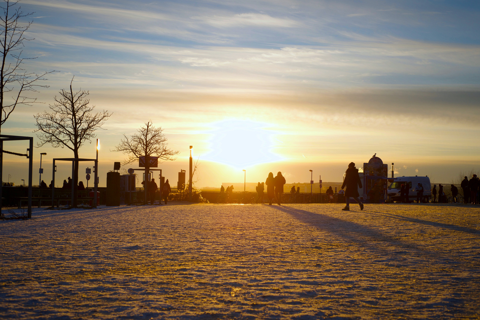 Winter in Hamburg